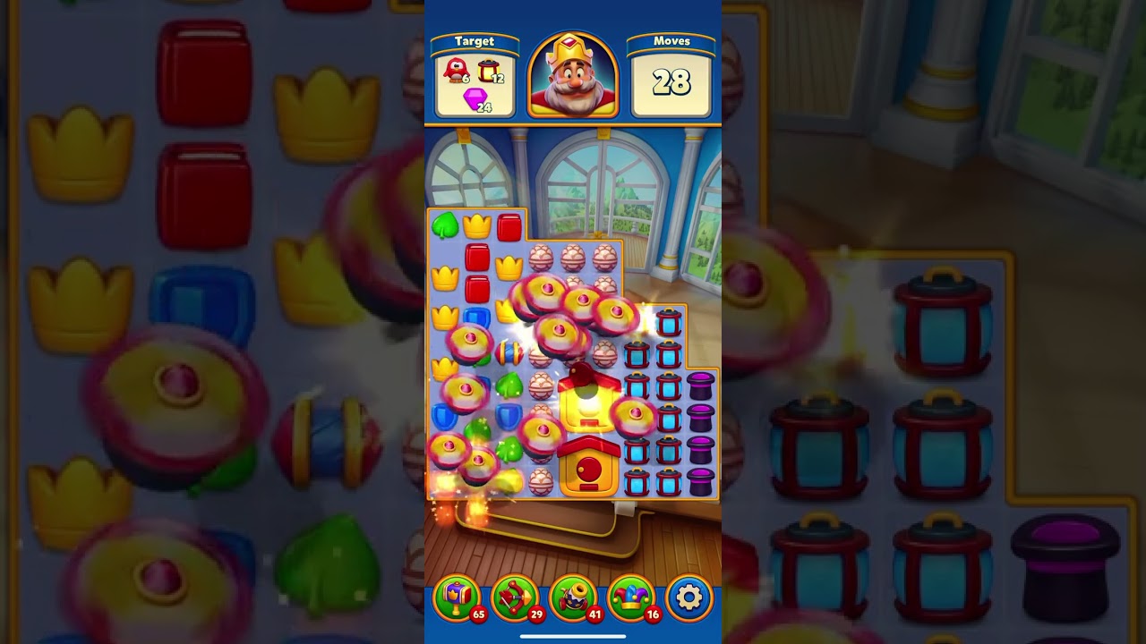 Royal Match Gameplay Level 1366-1390