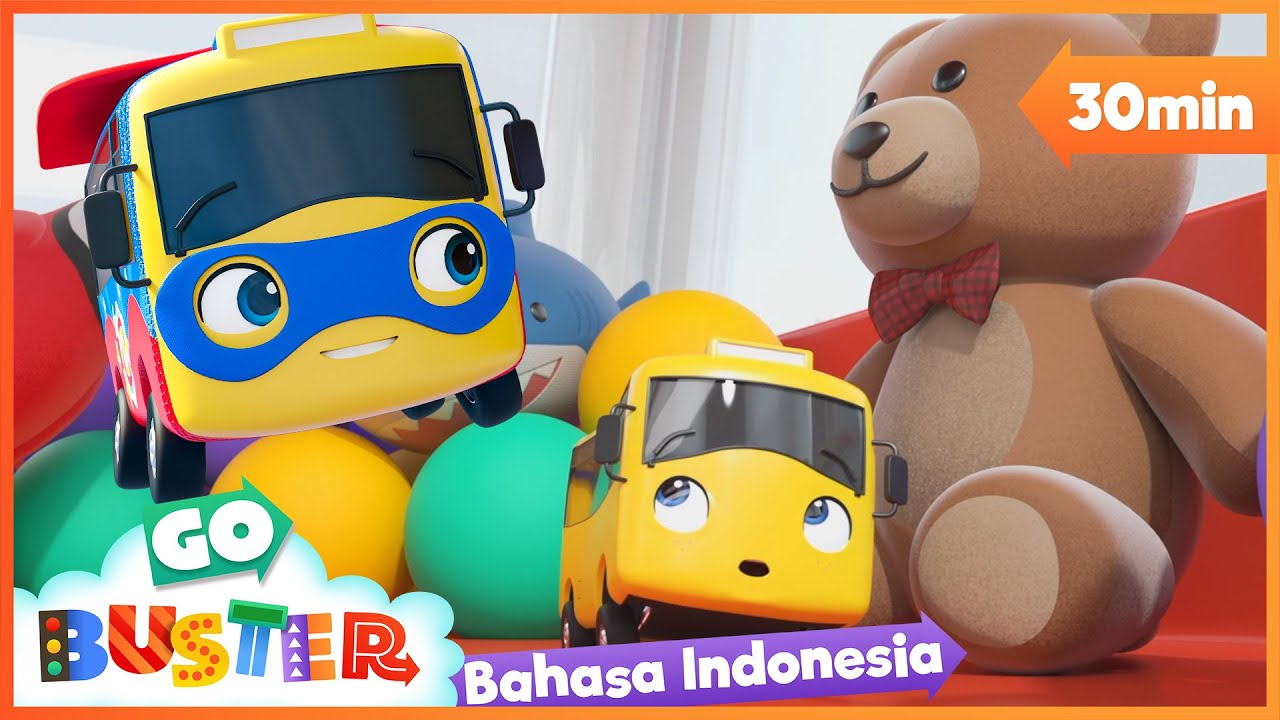 Buster Menjadi Mainan! | Go Buster Indonesia | Kartun Populer Anak-anak | Si Bis Kuning