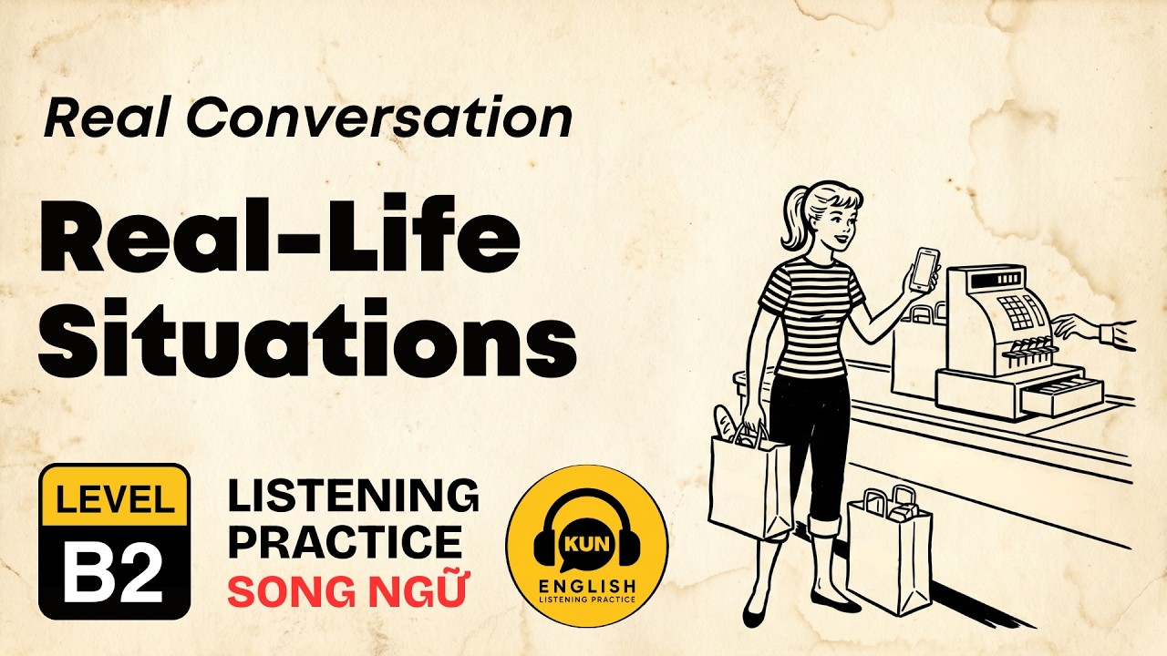 B2 English Listening Practice – Real-Life Situations: True Stories from Everyday Life