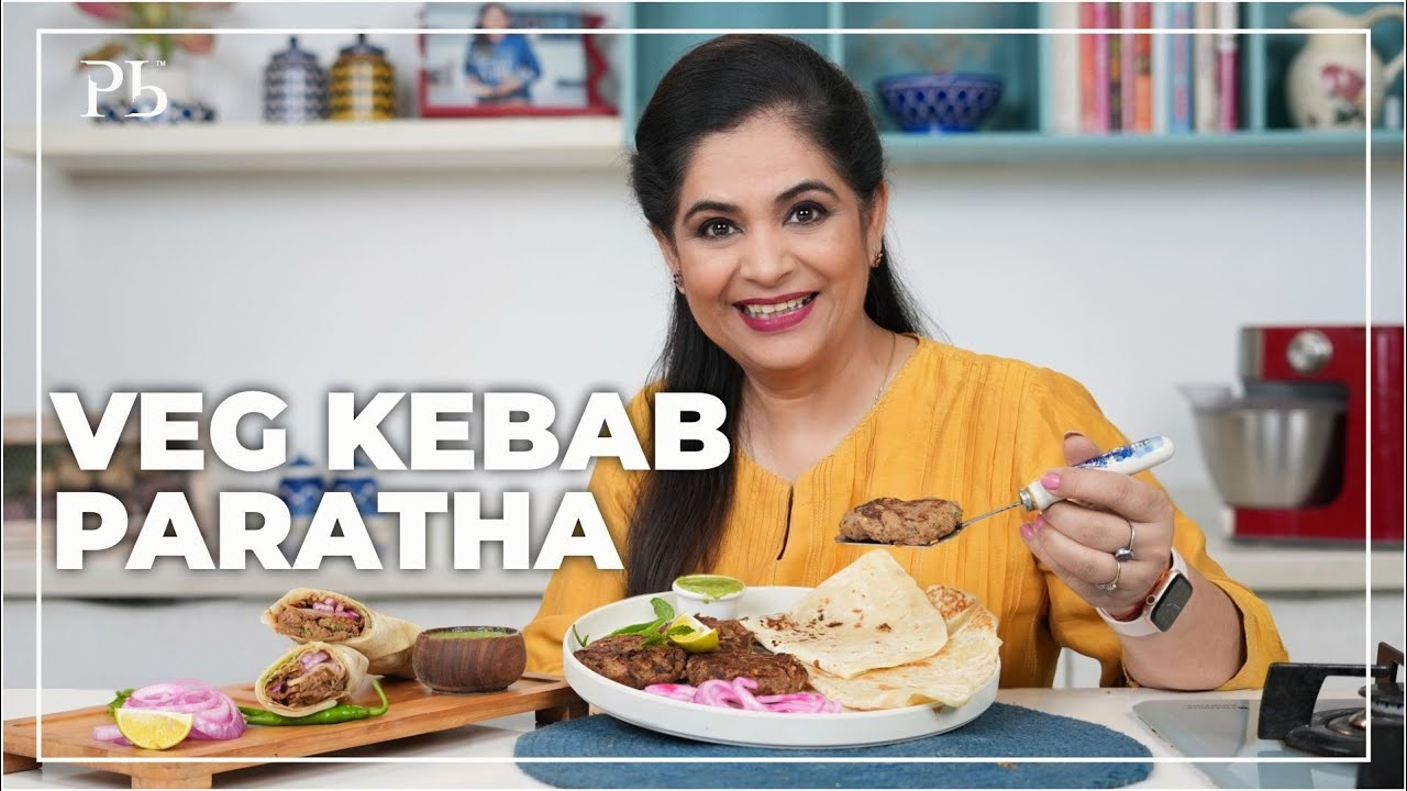 Veg Kebab Paratha I Street Food I लखनऊ का मशहूर स्ट्रीट फ़ूड वेज कबाब पराठा I Pankaj Bhadouria