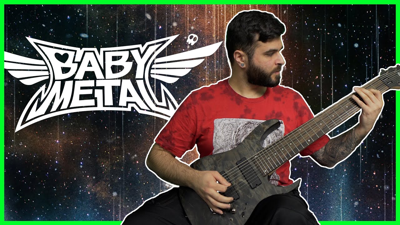 BABYMETAL - Elevator Girl (9 String Guitar Instrumental Cover)