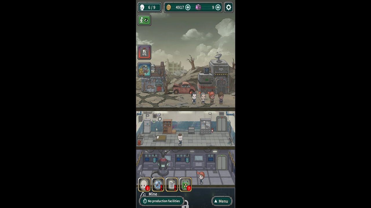 Under Survival (-by Dreamplay Games) - free online simulation game for Android - gameplay.