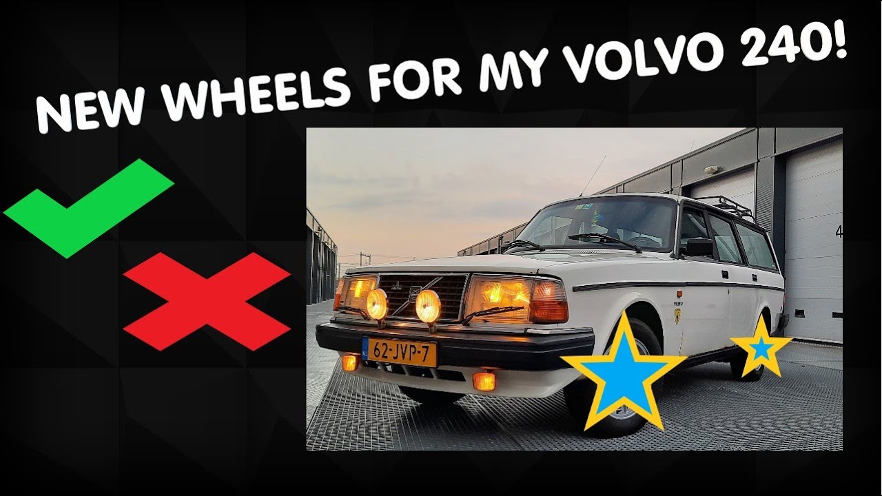 I Bought new Wheels For my Volvo 240!