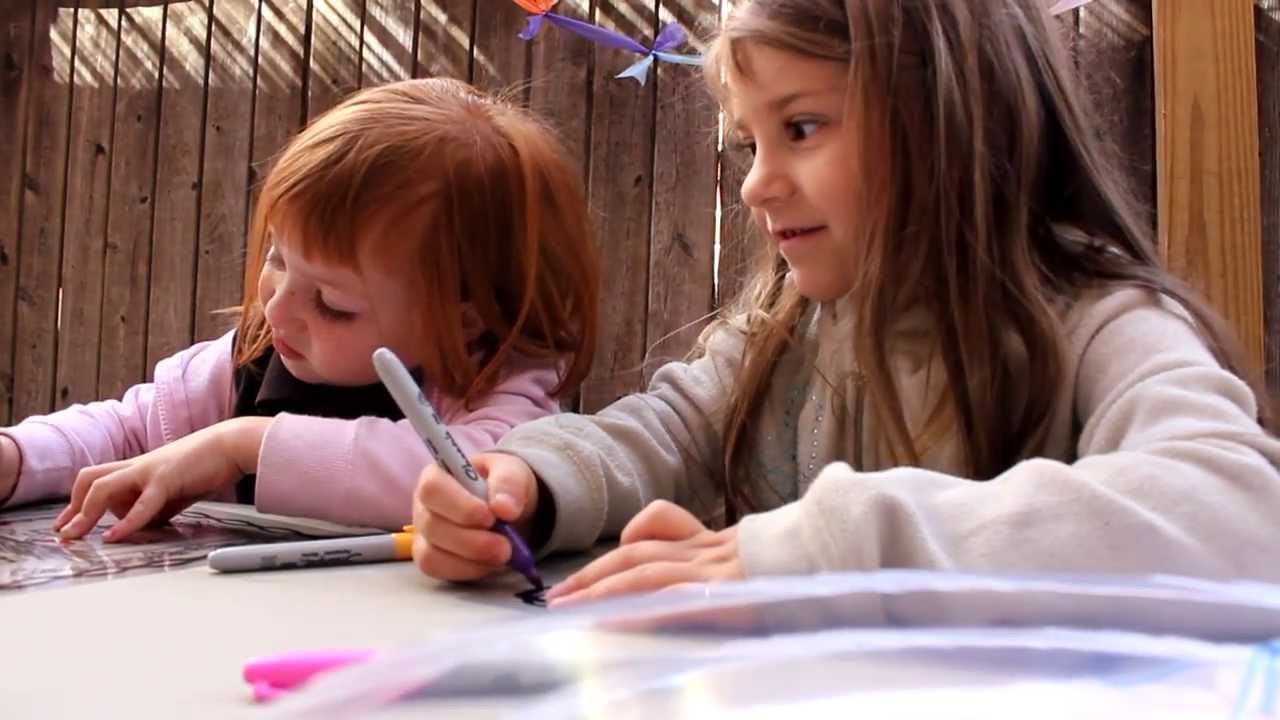 Decorating the Shul's Sukkah