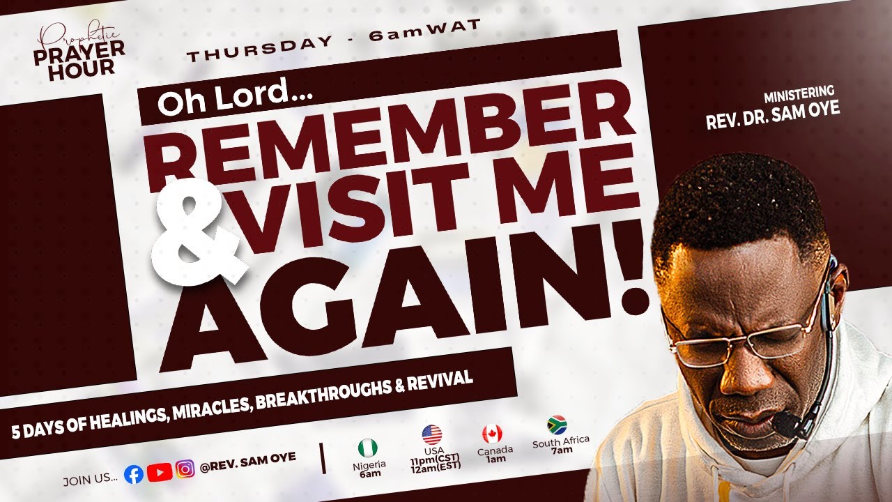 Tearing Off Evil Garments And Veils l Prophetic Prayer Hour l Rev. Sam Oye [Day 1434]