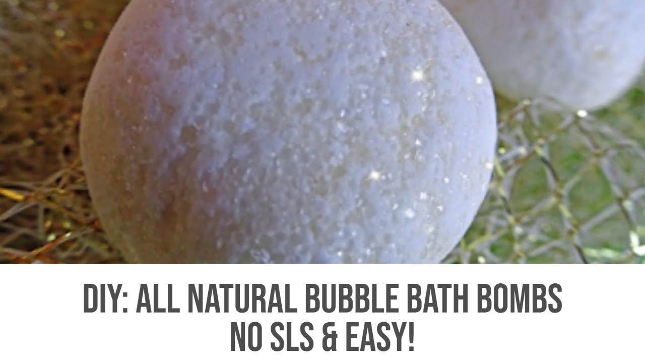 DIY ❄️ Make Your Own All Natural Bubble Bath Bombs ❄️ No SLS & EASY!