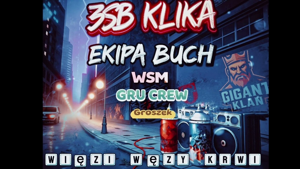 3SB KLIKA & EkBuch & GRU CREW & WSM ( Bonus Groszek) - Więzi węzy krwi 2011?