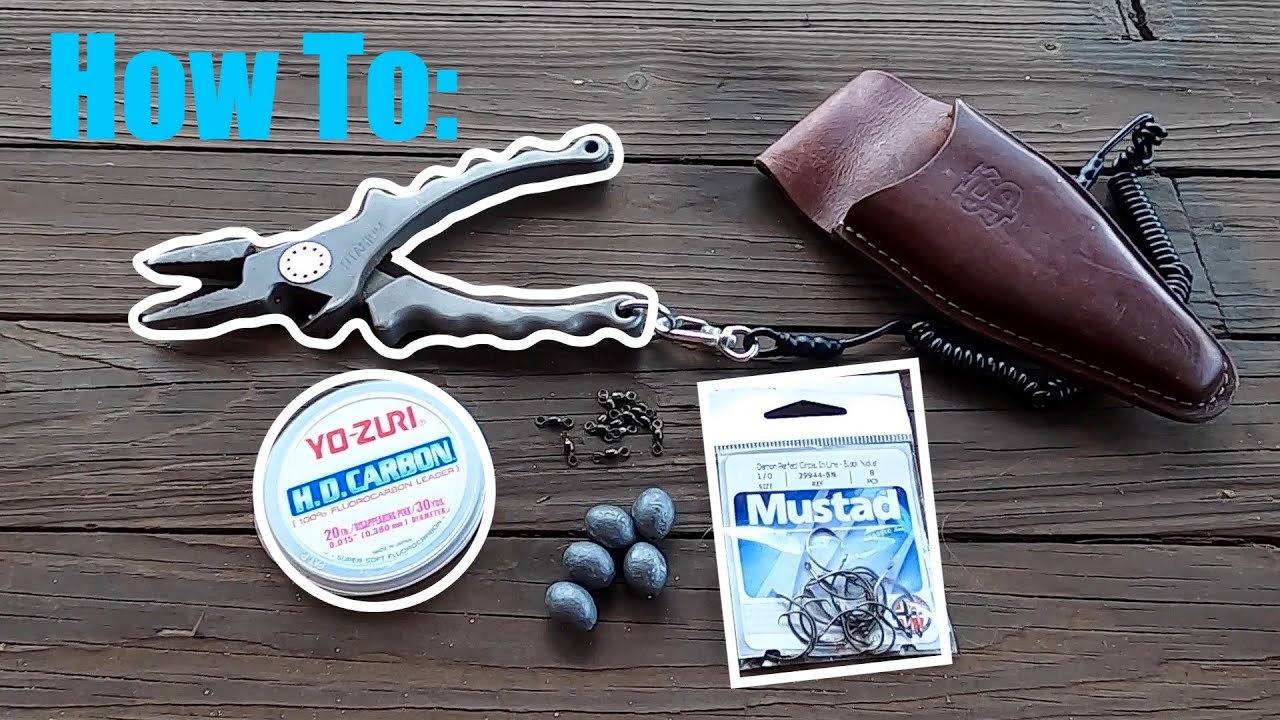 How to Tie a Carolina Rig for Inshore Fishing
