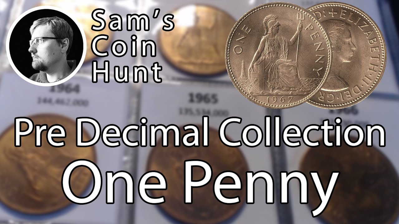 Pre Decimal Penny Collection (including RARE 1950/1951)