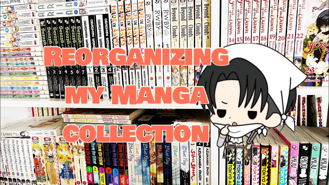 Reorganizing My Manga Collection | New Shelf