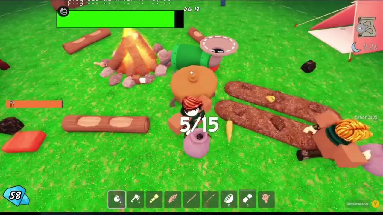 Parte 2- 99 noches en el bosque #99nightintheforest #roblox 