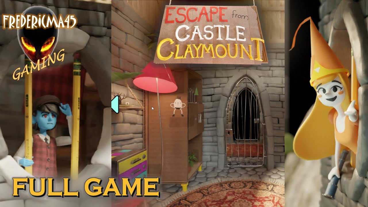 Escape from Castle Claymount FULL GAME Walkthrough (Point & click puzzle Game) [Free Game on Steam]