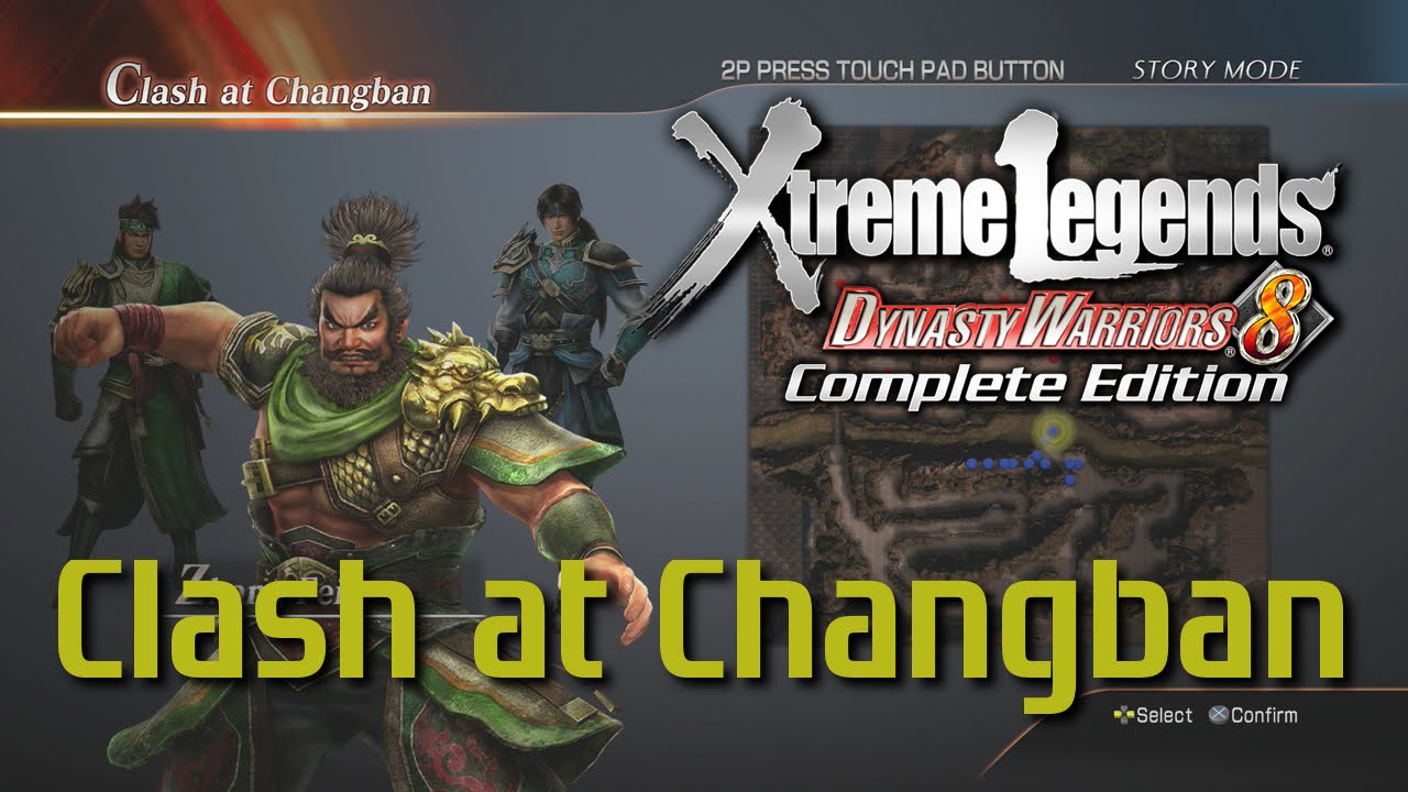Dynasty Warriors 8 Xtreme Legends | Clash at Changban (Shu Xtreme Legend Stages Ep.2)