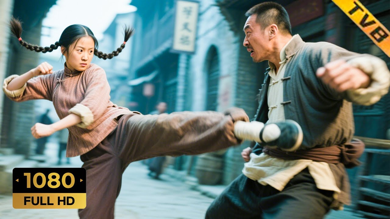 อันธพาลดูถูกสาวบ้านเปีย แต่ไม่รู้ว่าเธอคือราชินีกังฟู เตะเดียวสลบ!