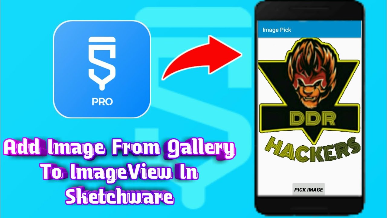 How to pick image from gallery to imageview in sketchware - SKETCHWARE - 