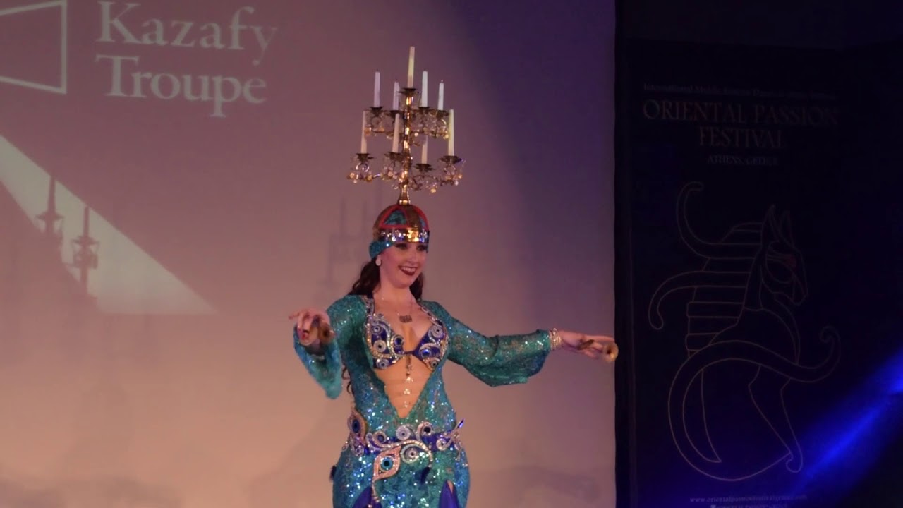 Athena Najat- Shamadan and Sagat - Kazafy Troupe Greece 2017