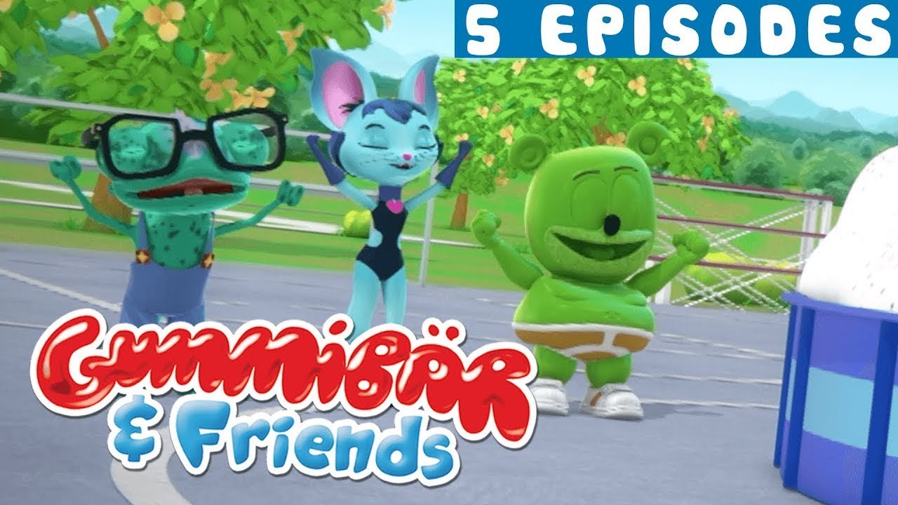 Gummy Bear Show Season 2 - EPISODES 6-10 - Gummib&auml;r And Friends
