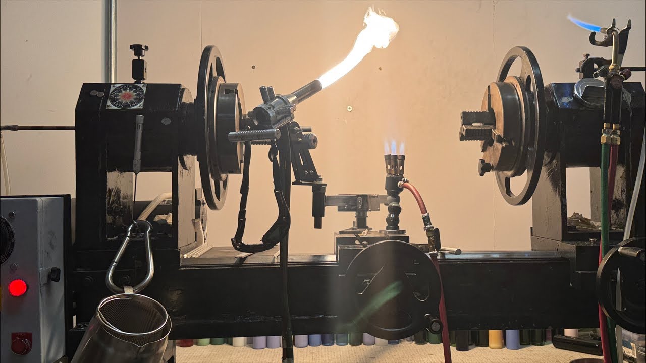 Live Glassblowing Tutorial  - Handmade American Glass/Colors  ( From Shot Glases to Puffco Toppers)