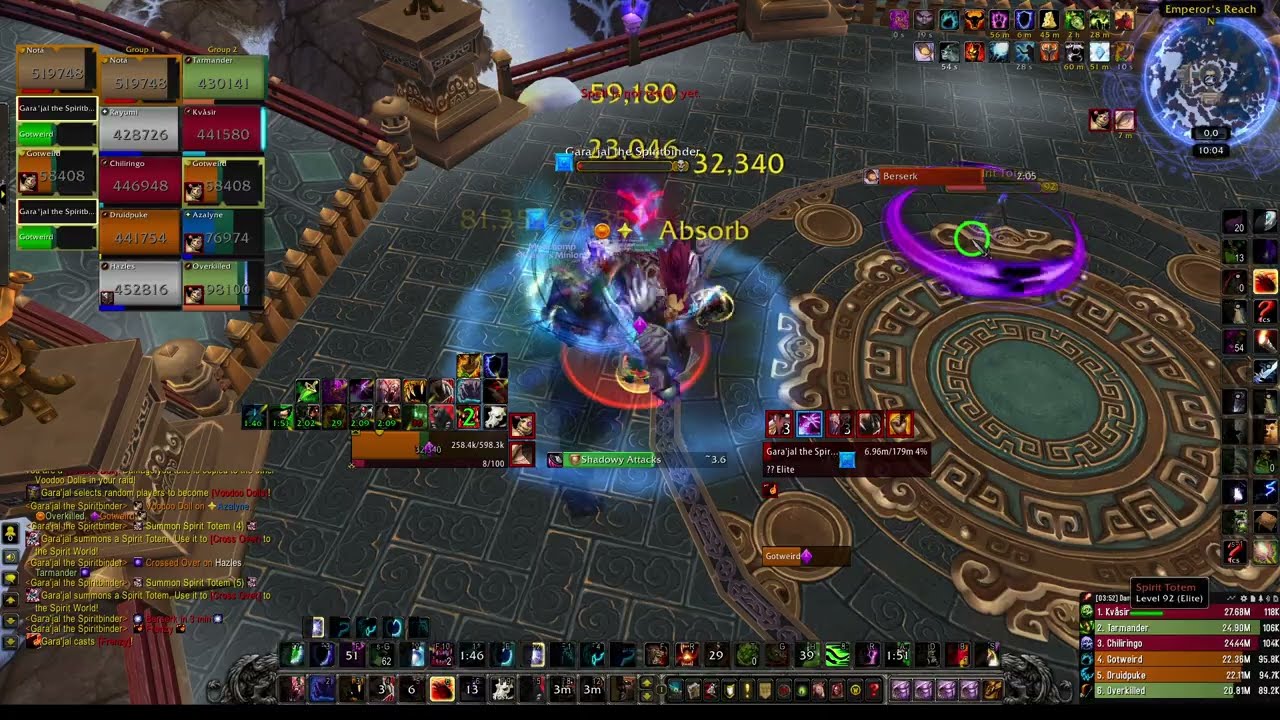 MoP Guardian Druid vs Heroic Gara'jal