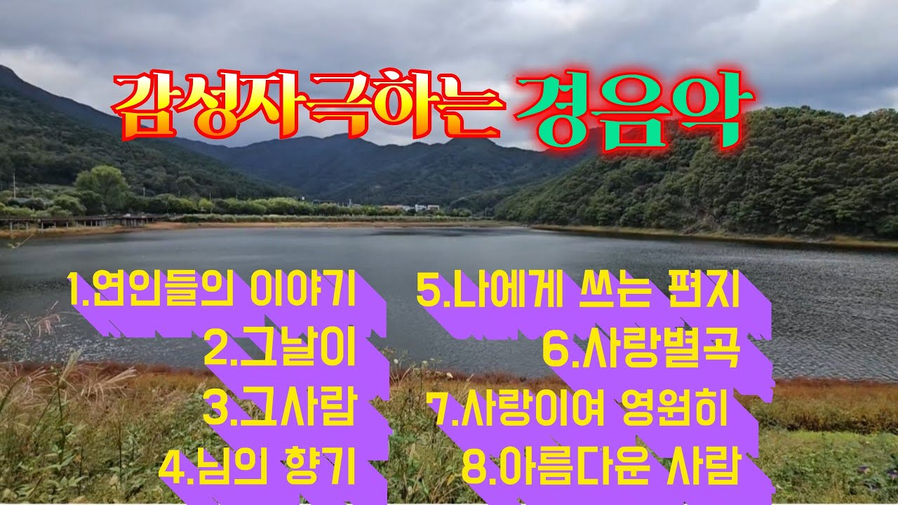 감성자극하는 경음악 / 전자올겐 경음악 🎹 연인들의이야기,그날이,그사람,님의향기,나에게쓰는편지,사랑별곡,사랑이여영원히,아름다운사람 🎹