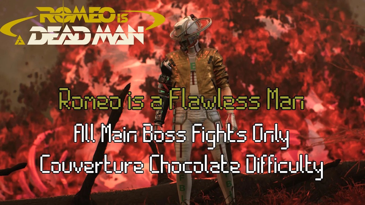 Romeo is a Deadman - No Hit - All main boss fights only - Couverture Chocolate Difficulty