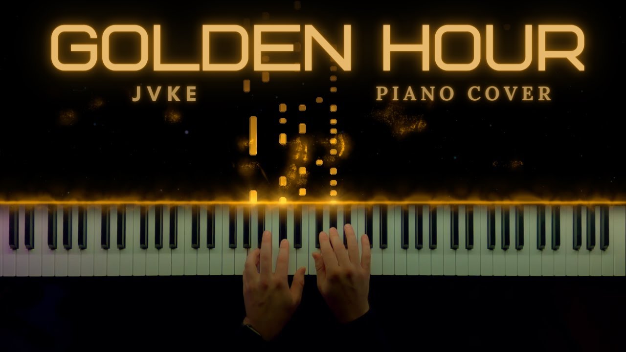 JVKE - GOLDEN HOUR || Beautiful Piano Cover (Sheet Music)