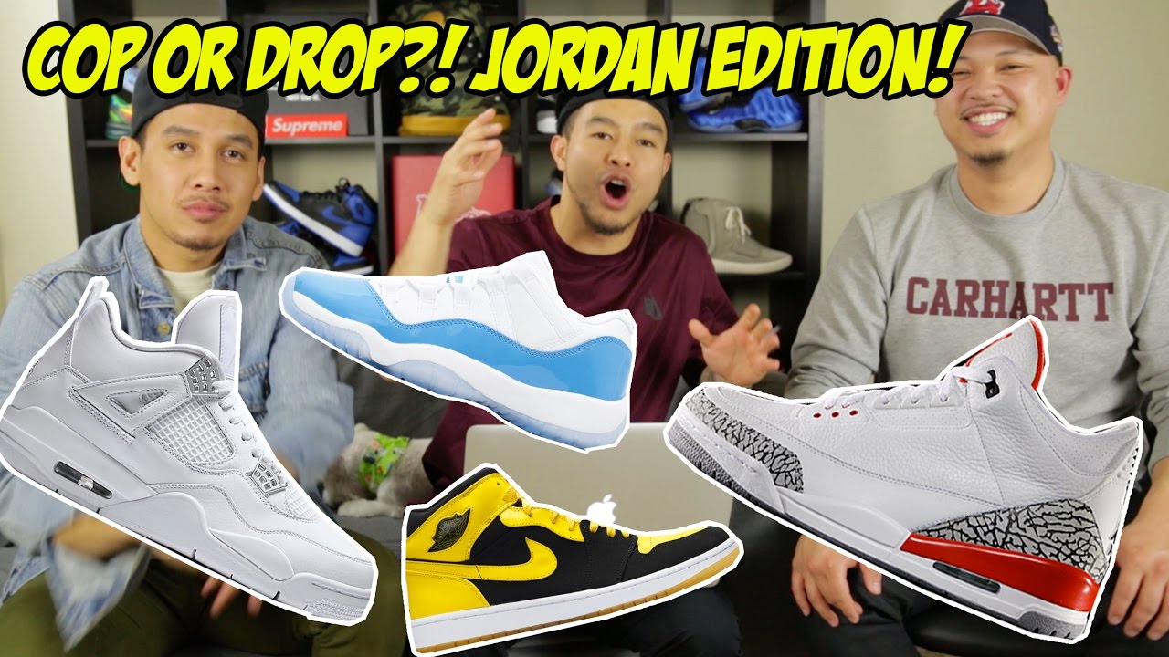HYPETALK: UPCOMING JORDAN RELEASES! COP OR DROP?!