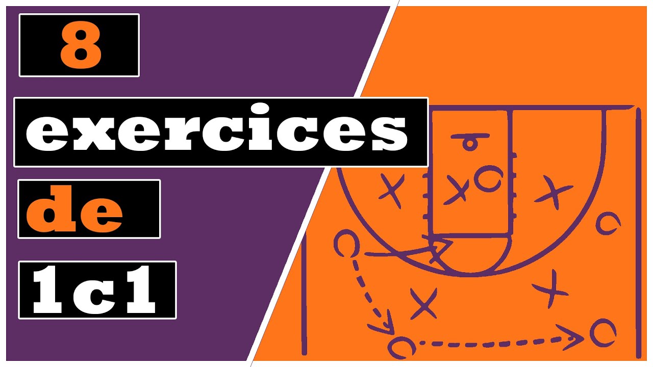 8 EXERCICES de BASKET : le 1 contre 1