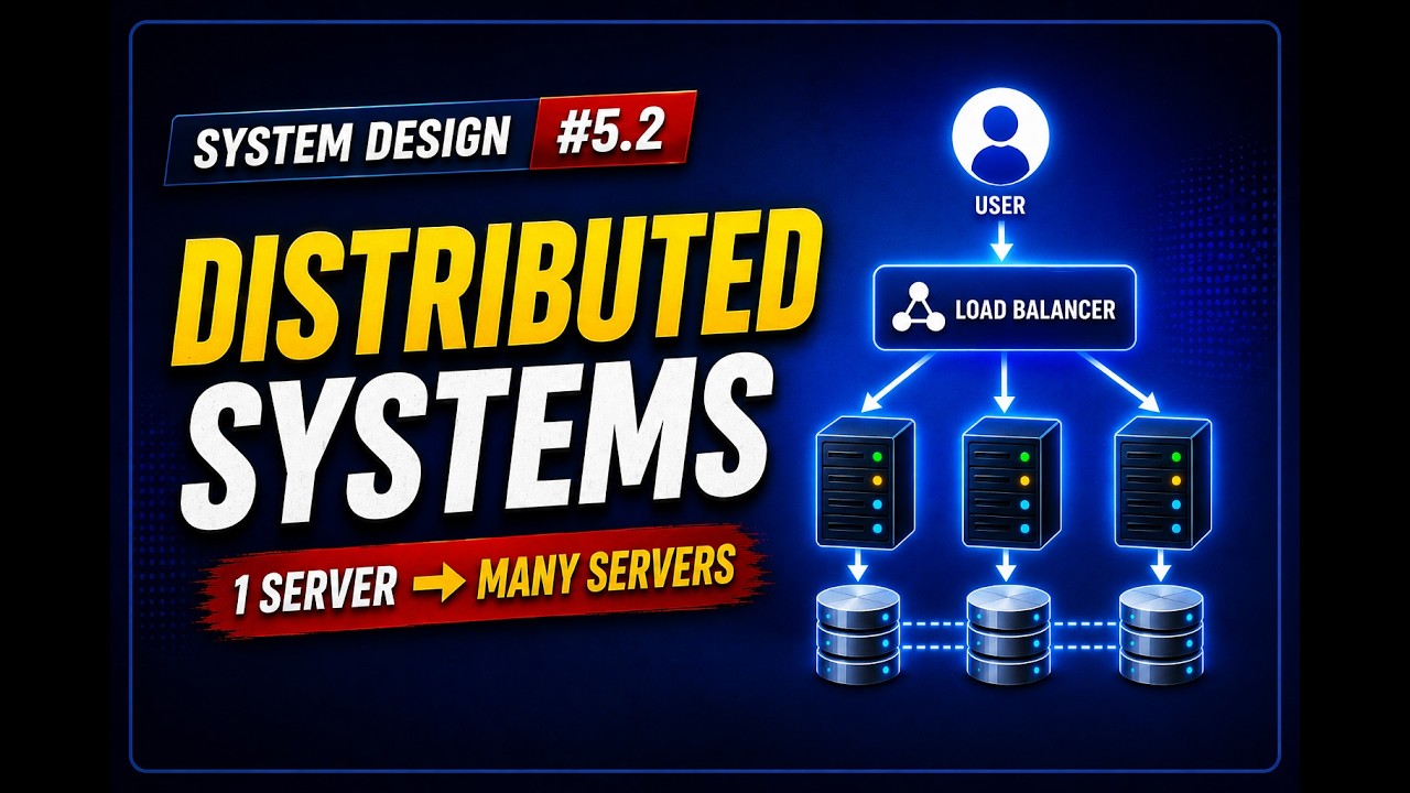 System Design #5.2 - Distributed Systems for Beginners | Monolith vs Distributed