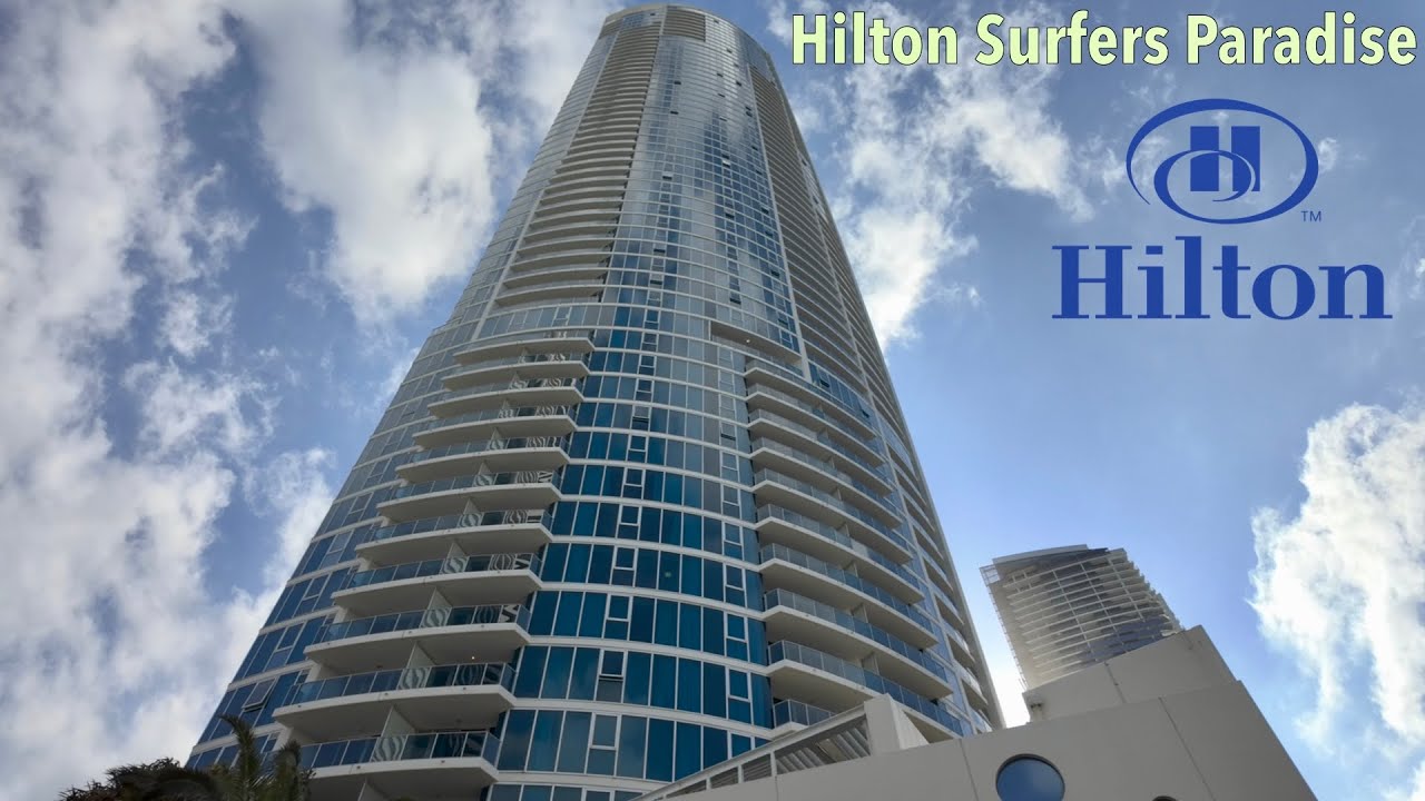 [4K] Hotel Tour | 🇦🇺 GOLD COAST,  Hilton Surfers Paradise 2026 with area sightseeing