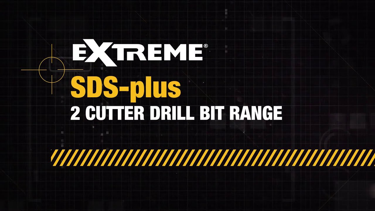DEWALT EXTREME2 SDS Plus Drill Bits
