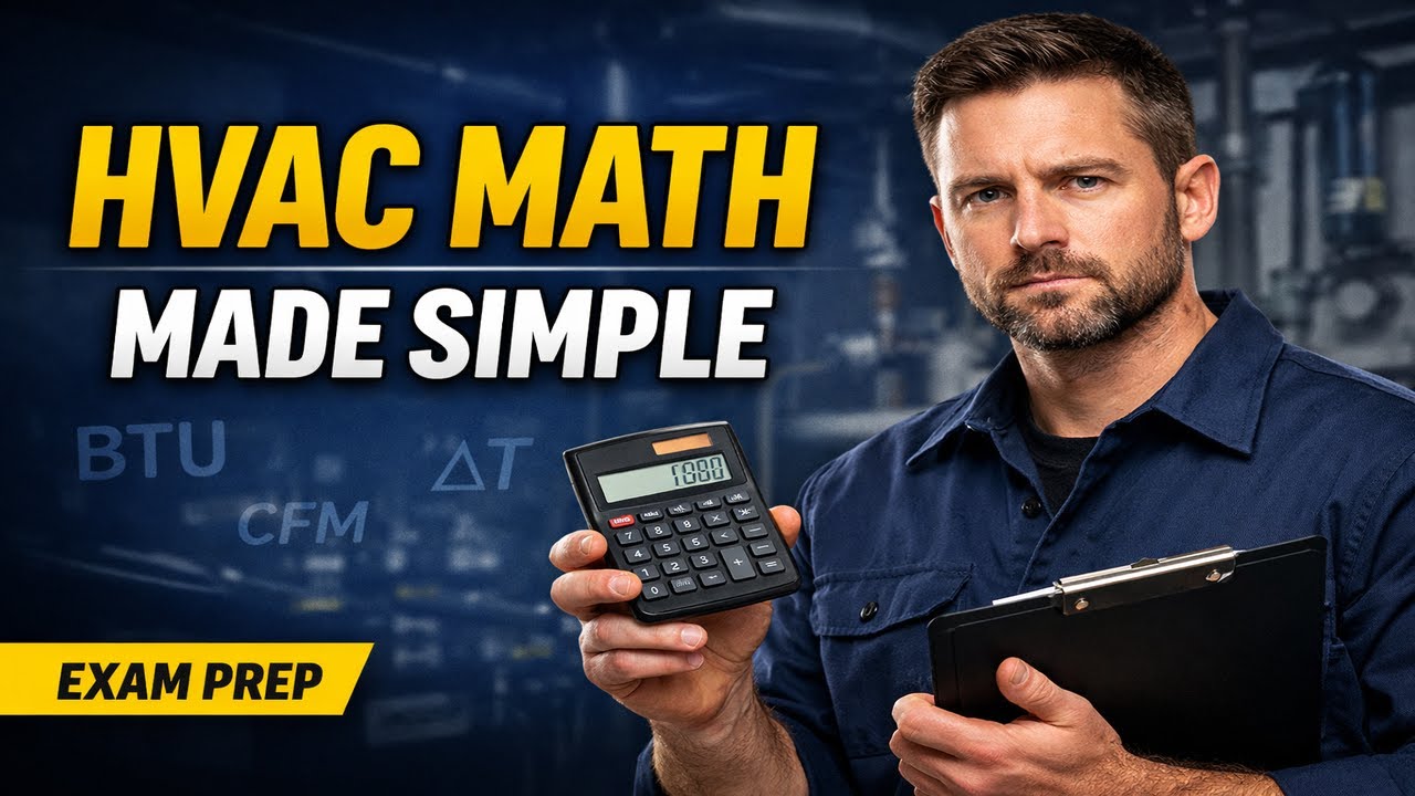 HVAC Math Made Simple: The Complete Breakdown to Pass Your HVAC Exam