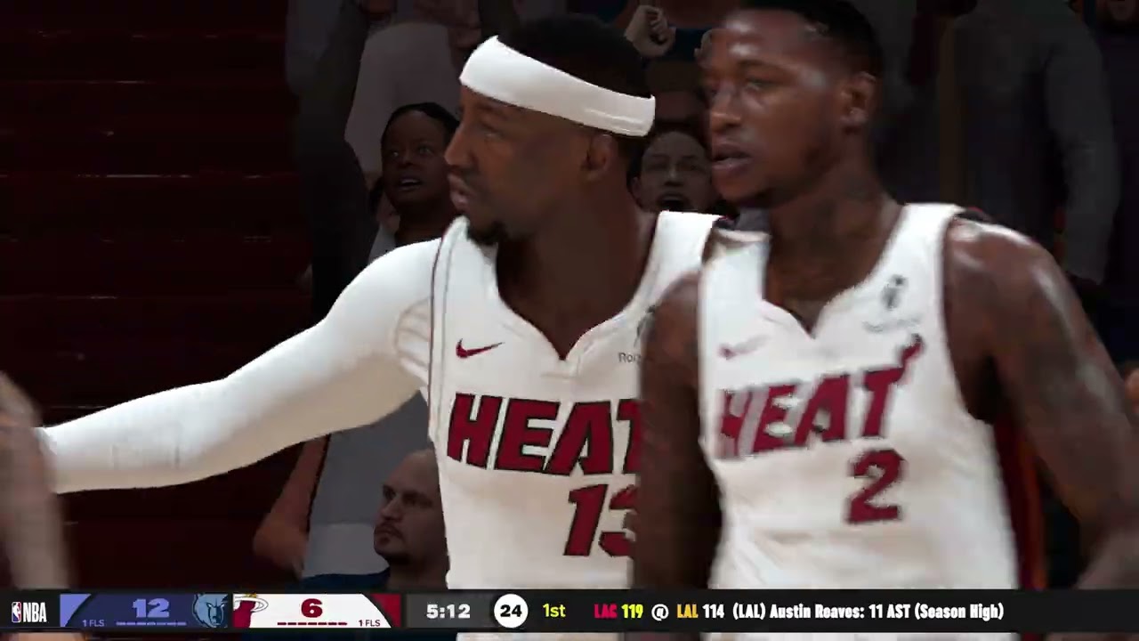 NBA 2K26 Gameplay: Memphis Grizzlies vs Miami Heat - (Xbox Series X) [4K60FPS]