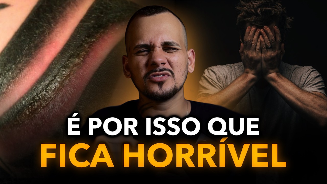 ERROS QUE DEIXAM A TATUAGEM FEIA DEPOIS DE CICATRIZADA