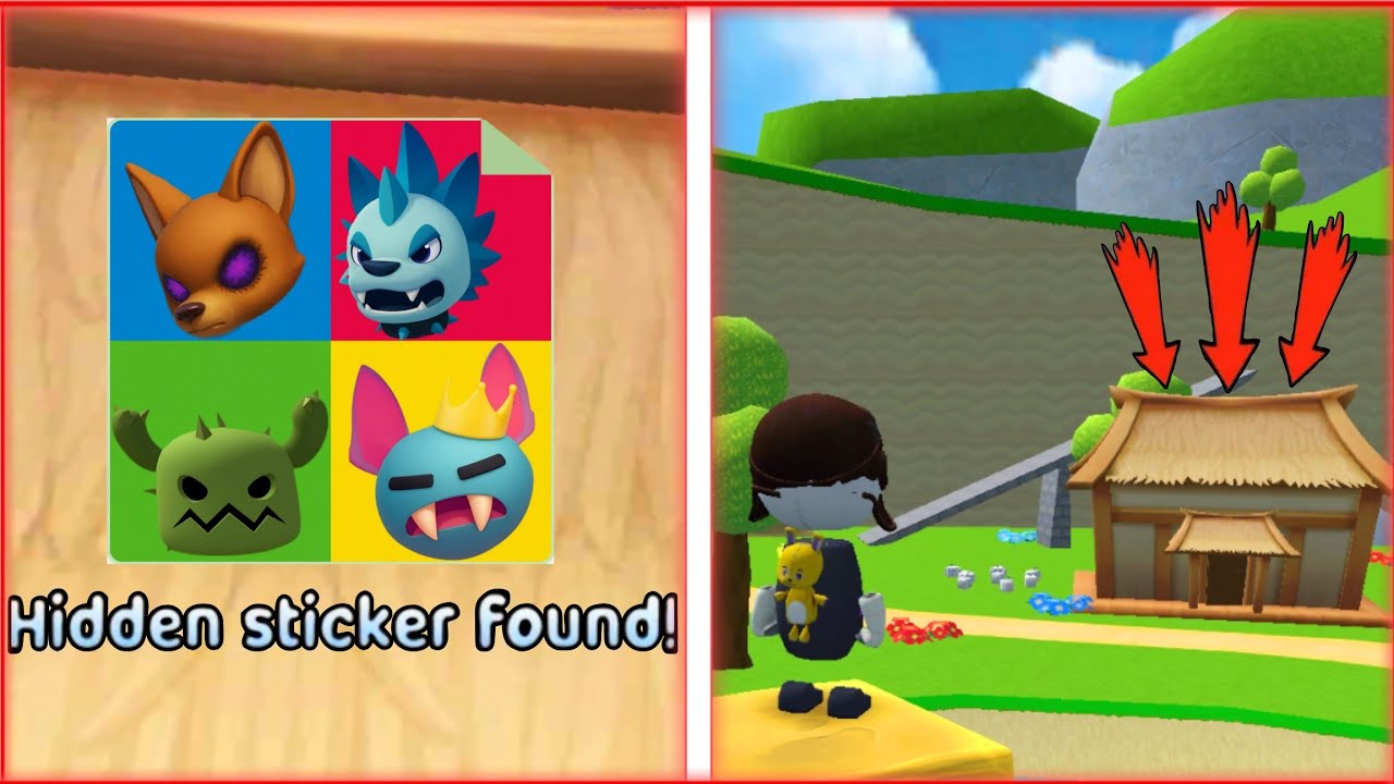 Panda Hero Adventure  Gameplay Walkthrough Secret Sticker