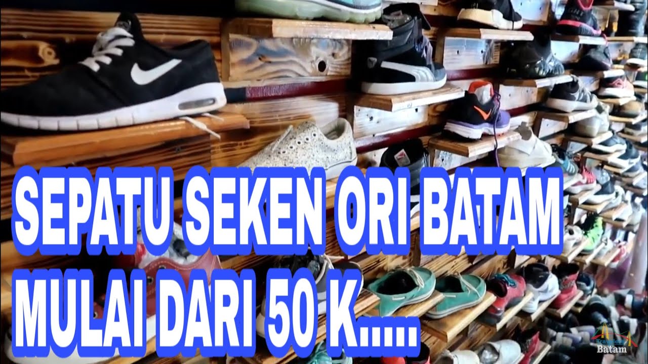 Hunting Sepatu Original di Pasar Seken Aviari Batam