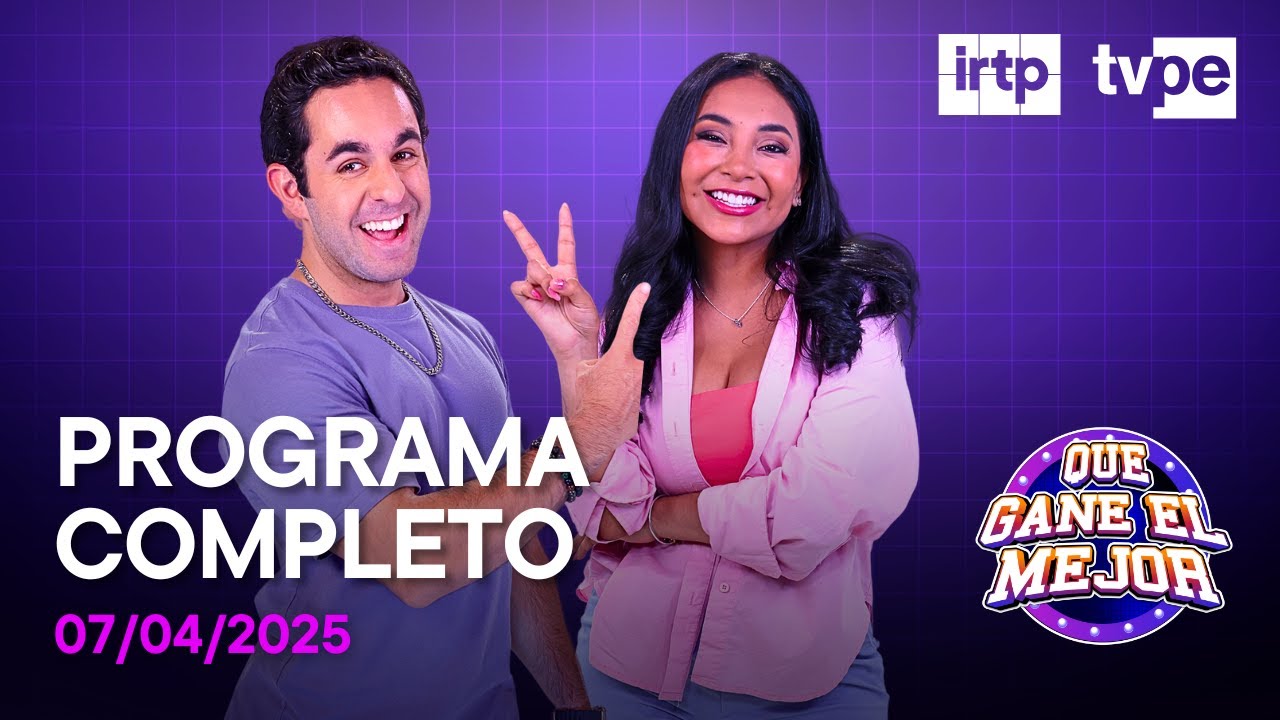 ¡Comienza la nueva temporada de “Que gane el mejor”! 🔥 📺 TVPerú EN VIVO | Lunes 7 de abril de 2025