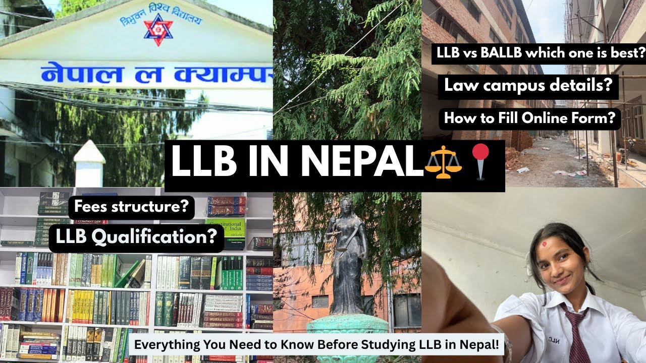 LLB in Nepal 🤔⚖️| Fees, Admission, Online Form, LLB vs BALLB & More | #llbinnepal 👩🏻&zwj;⚖️📚