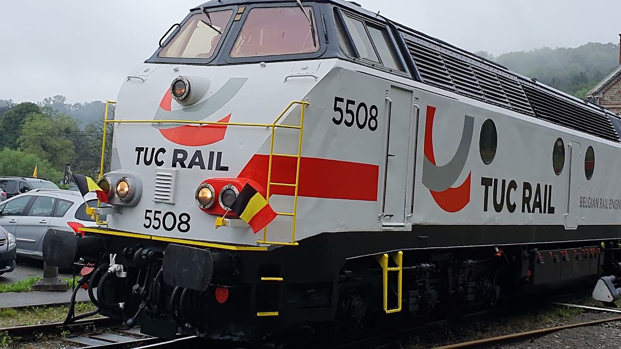 LIVE : Train inaugural de la 5508 TUC RAIL au Chemin de Fer du Bocq !