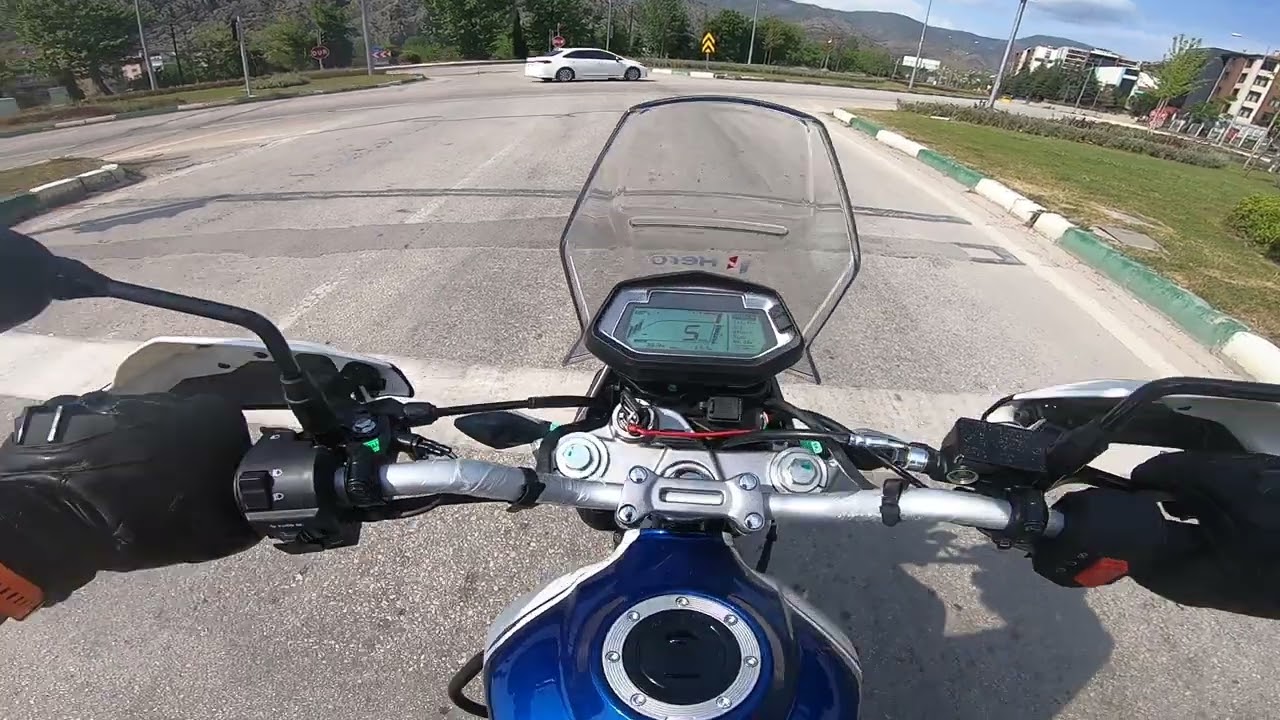 Hero xpulse 4v 200 2024 model test sürüşü HERO GÜNER MOTOR