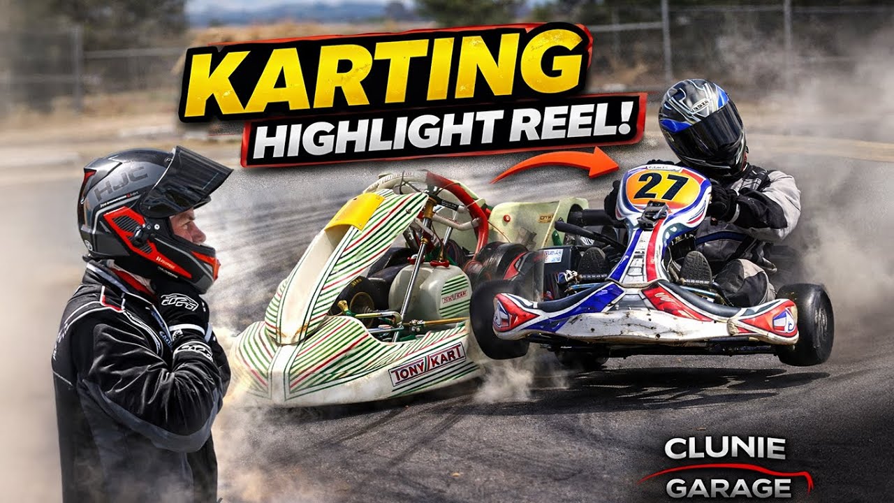 Karting Highlight Reel – Tony Kart 125cc ROTAX Spins & Oversteer at Canberra Kart Racing Club
