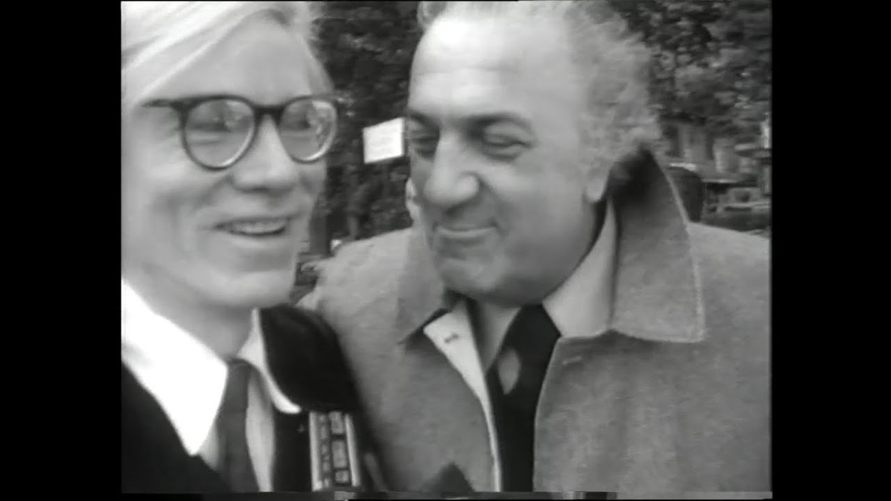Andy Warhol, passeggiate romane, 1977