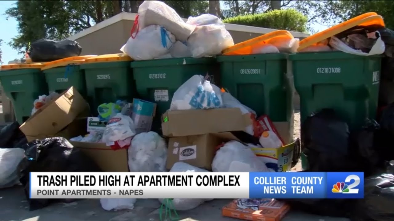 Apartment complex in Naples plagued by overflowing dumpsters