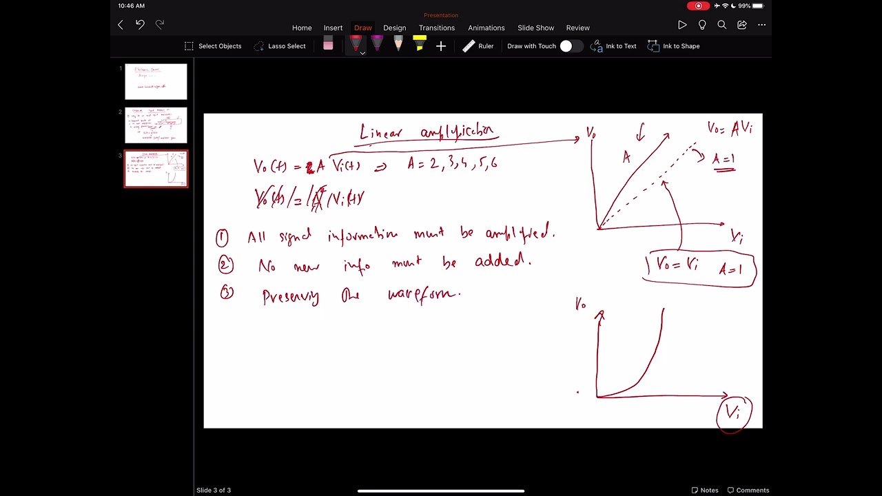 Chapter_1: Lecture1- Introduction to Amplifiers, Voltage, Power Current Gains, dB, VTC
