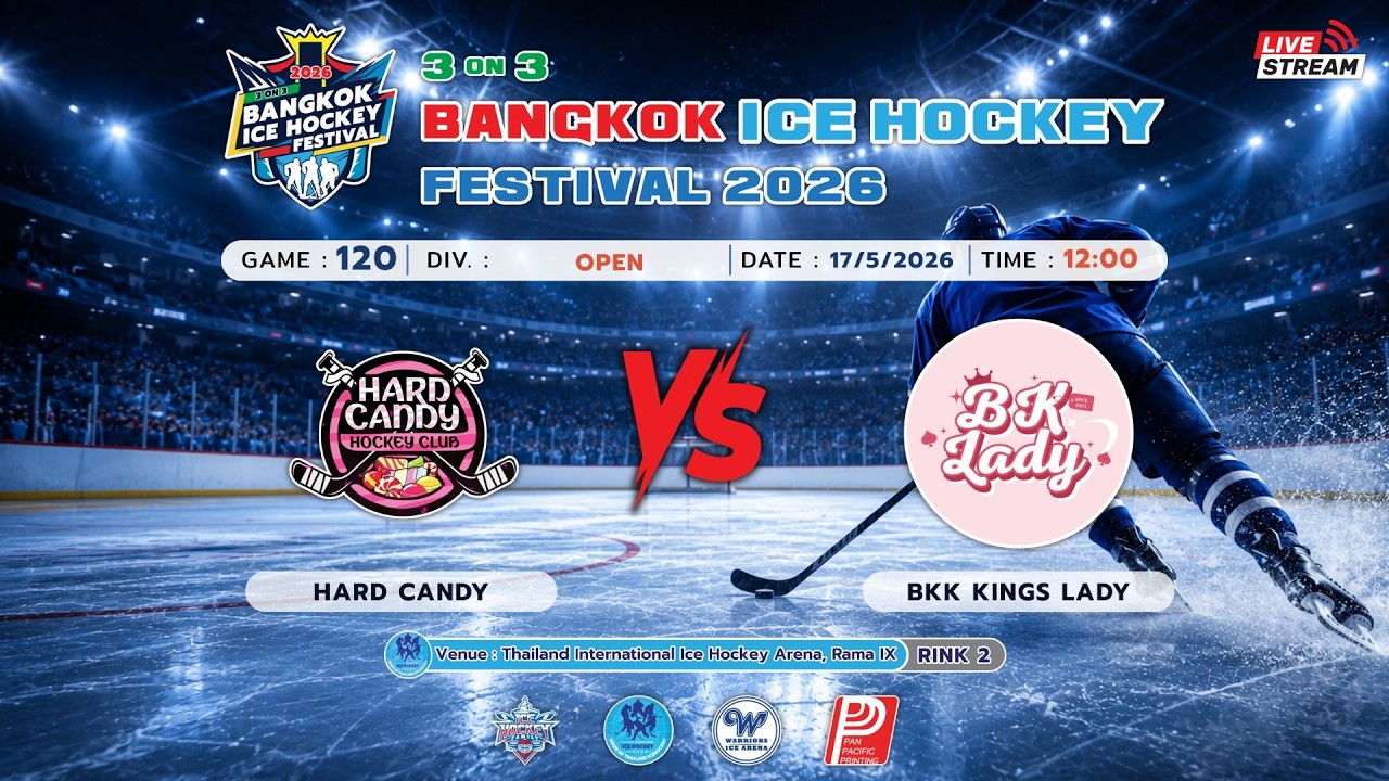 HARD CANDY -vs- BANGKOK KINGS LADY | 3ON3 BANGKOK FESTIVAL 2026 | DIV. OPEN | GAME-120