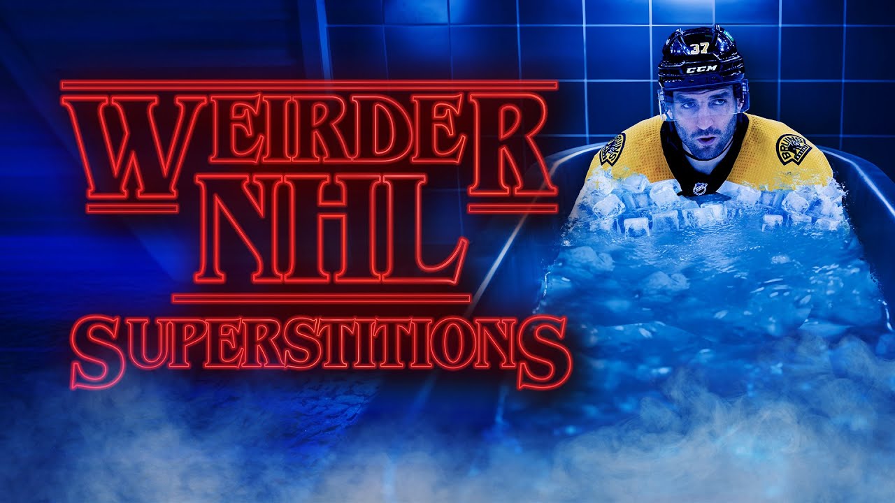 The Strangest Things NHL Players Do Between Periods
