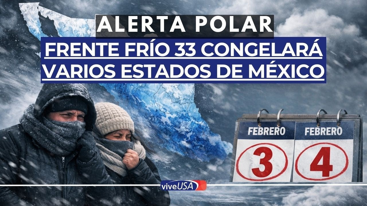 De los 40°C a las heladas: Así cambiará el clima en México este miércoles 4 de febrero.