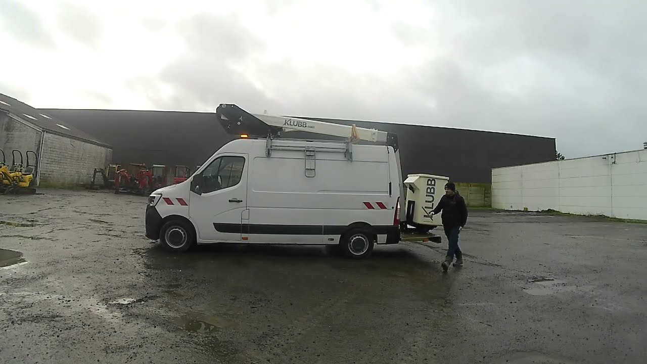 NACELLE SUR VL - RENAULT MASTER / NACELLE KLUBB KL32 RENAULT  2021 Mercier & Cie