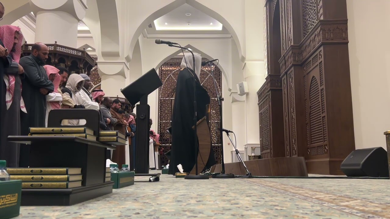 تلاوة بهية من سورة النبأ للقارئ| ناصر الهديان من صلاة العشاء 1446/7/24