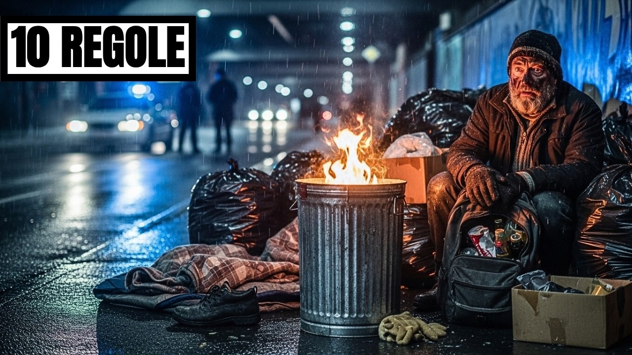10 regole per sopravvivere in strada che ogni senzatetto conosce